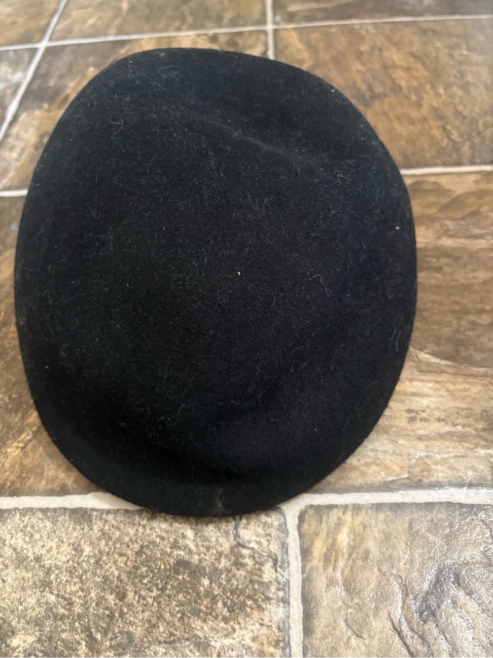 Classic Black Wool Bowler Hat